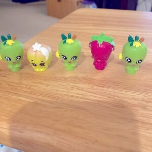 Shopkins Pencil Toppers - 5 each